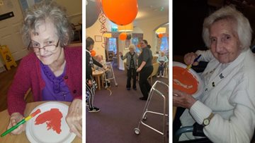 Fangtastic celebrations at Stockport care home
